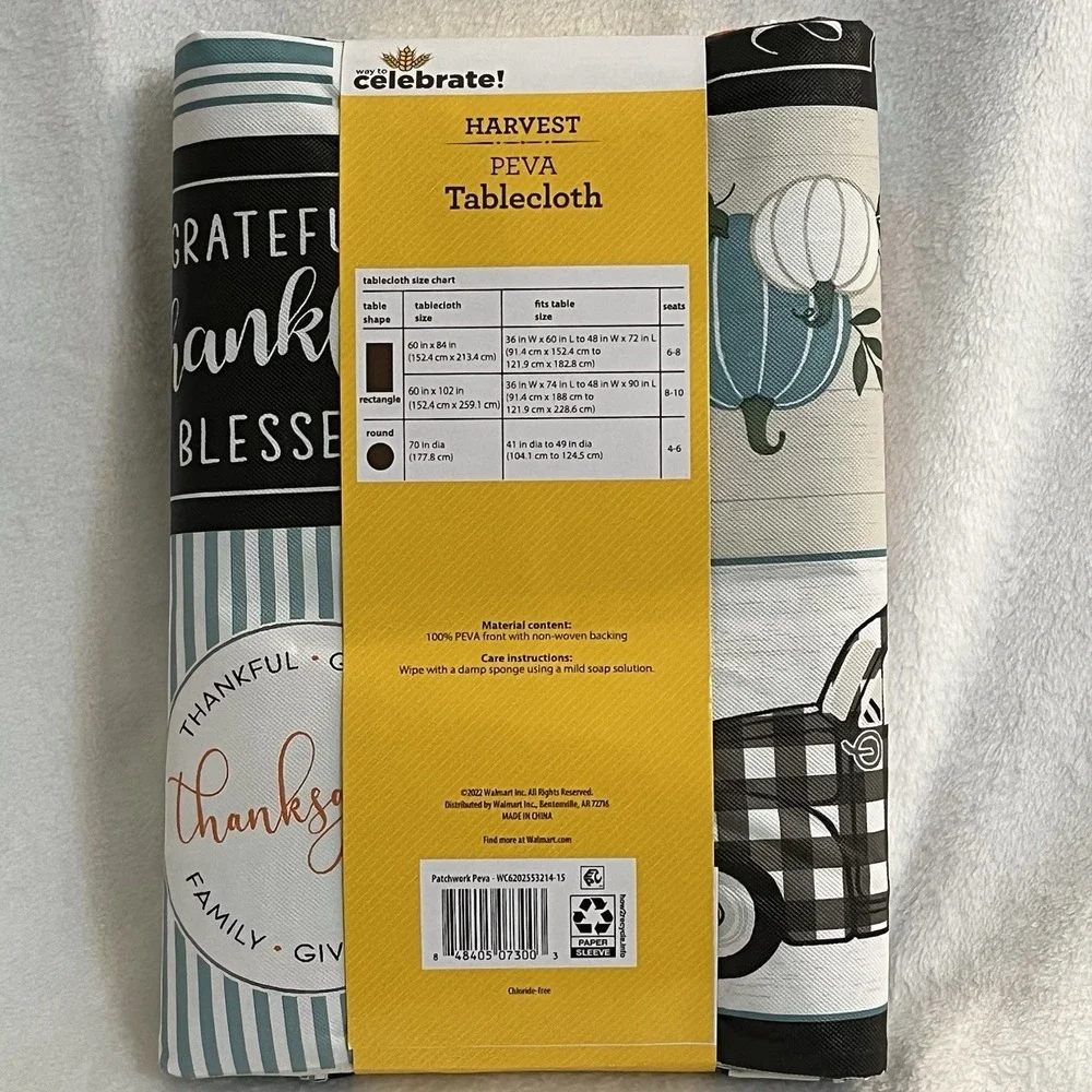 Harvest‎ Tablecloth Vinyl  70